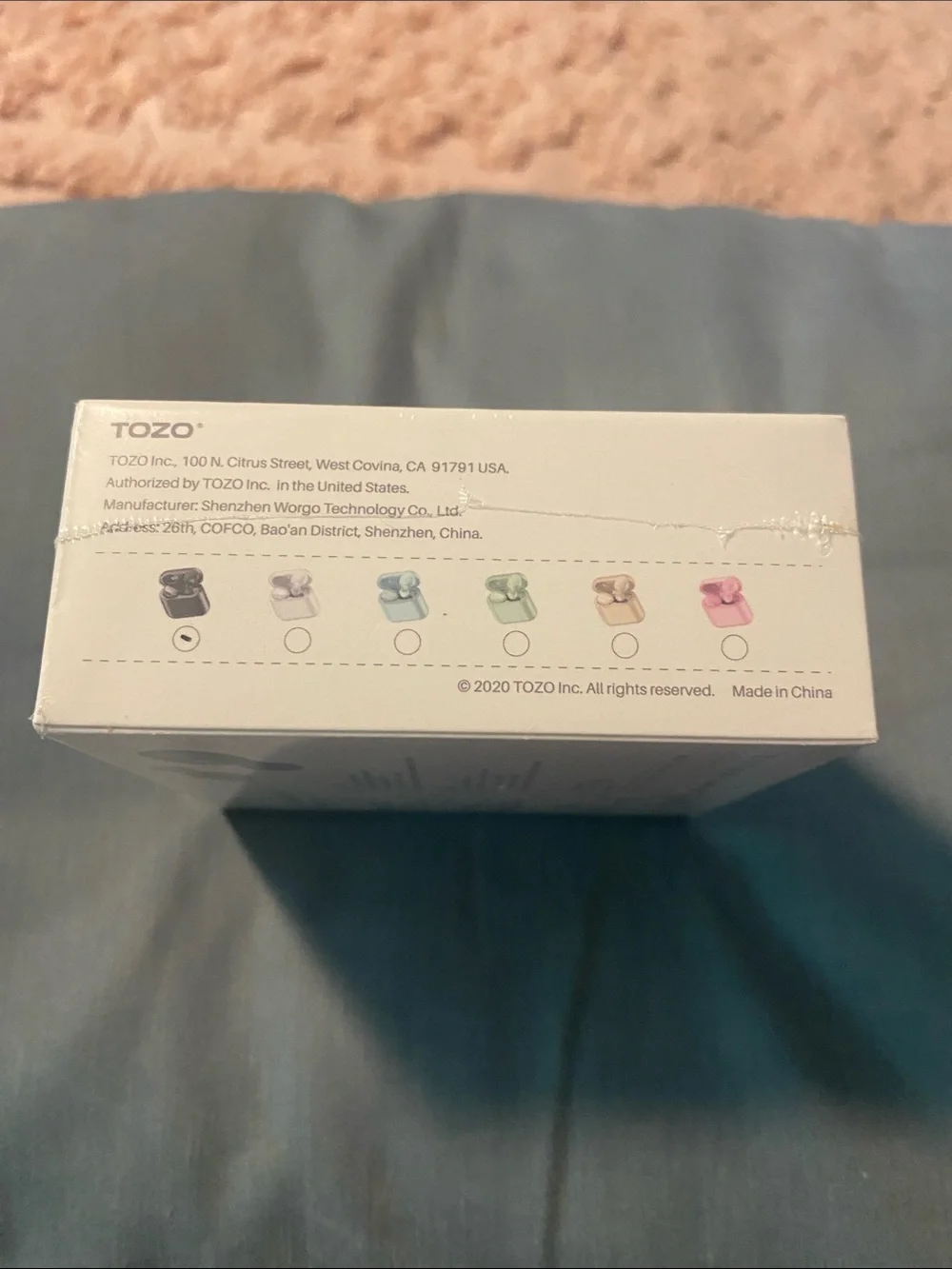 T6 True Wireless Stereo Earbuds - Black